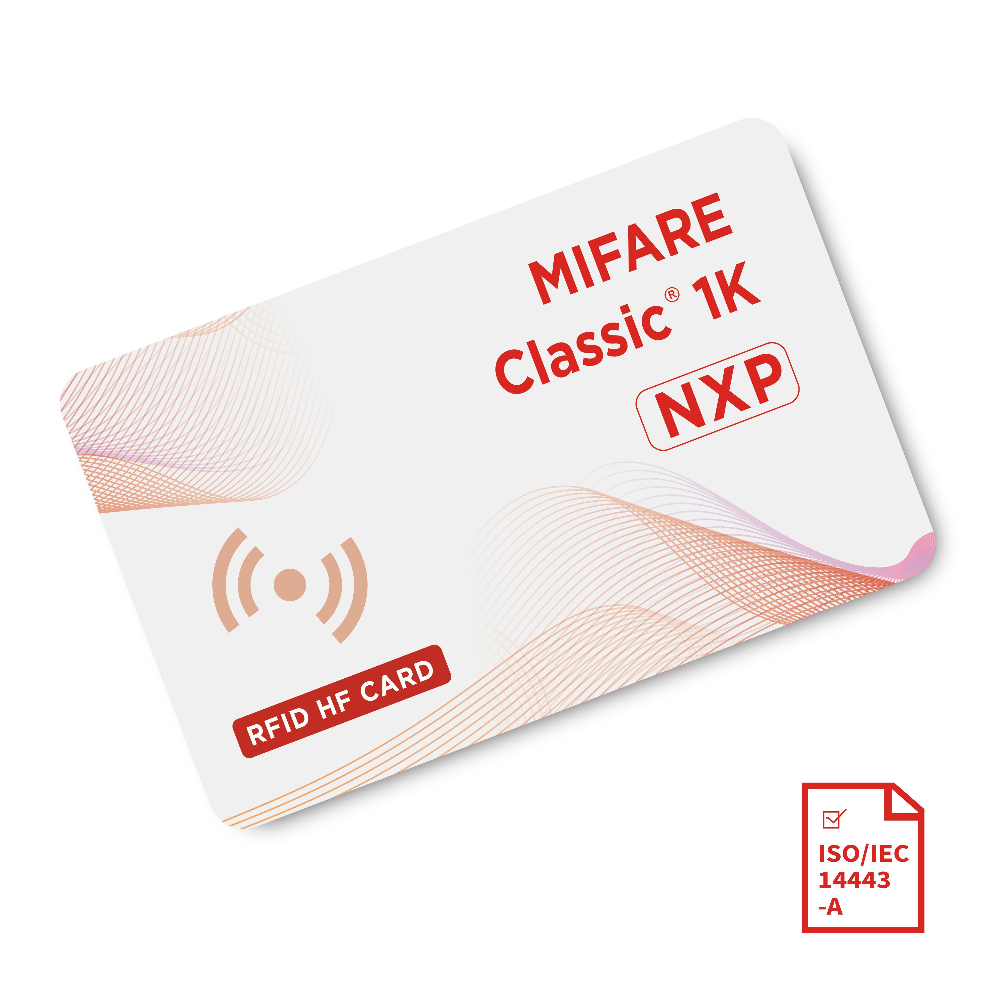 定制 RFID 卡 NXP MIFARE Classic®EV1 1k (S50) ISO14443-A