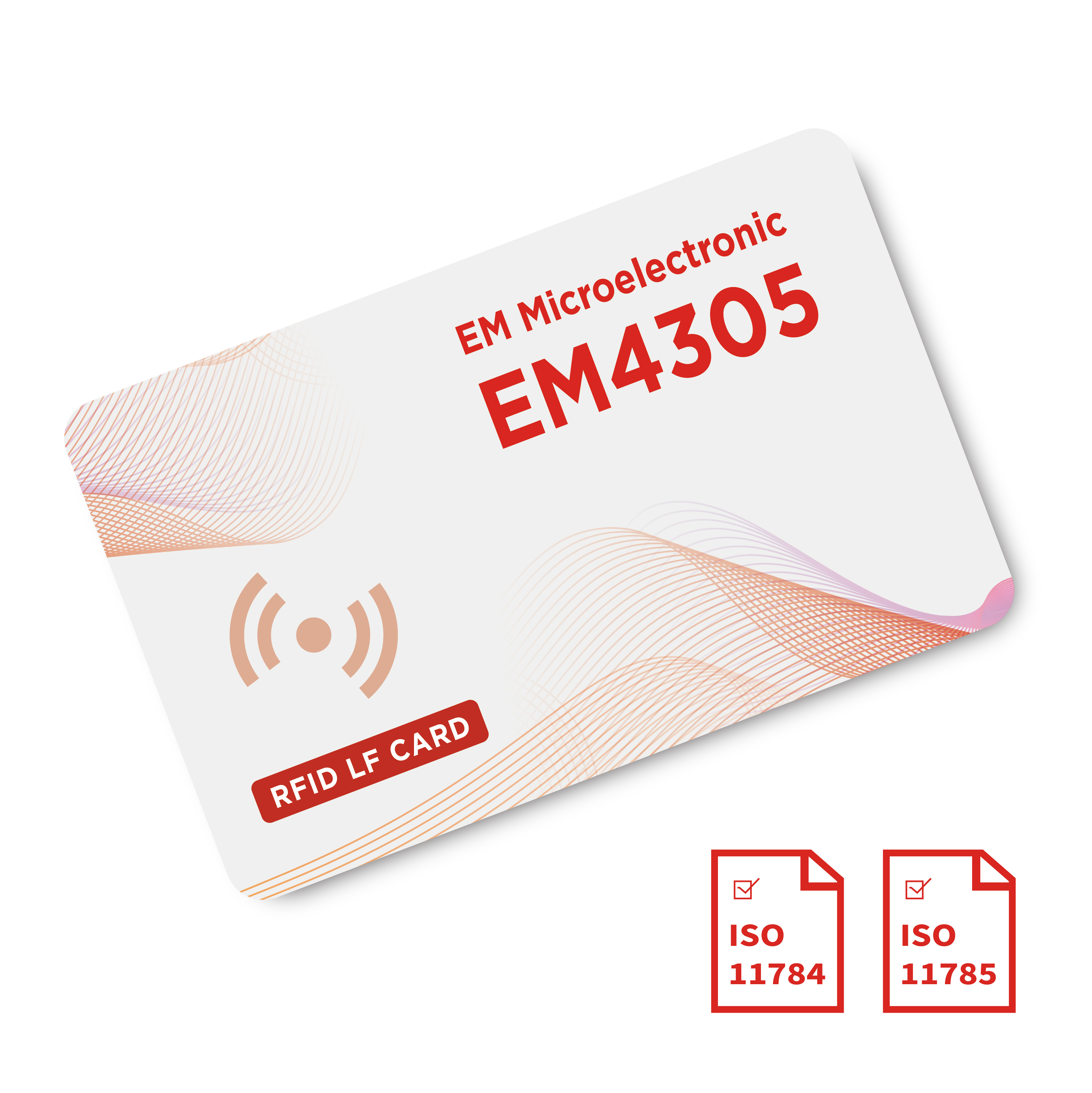 定制 EM4205/EM4305 低频 RFID 卡