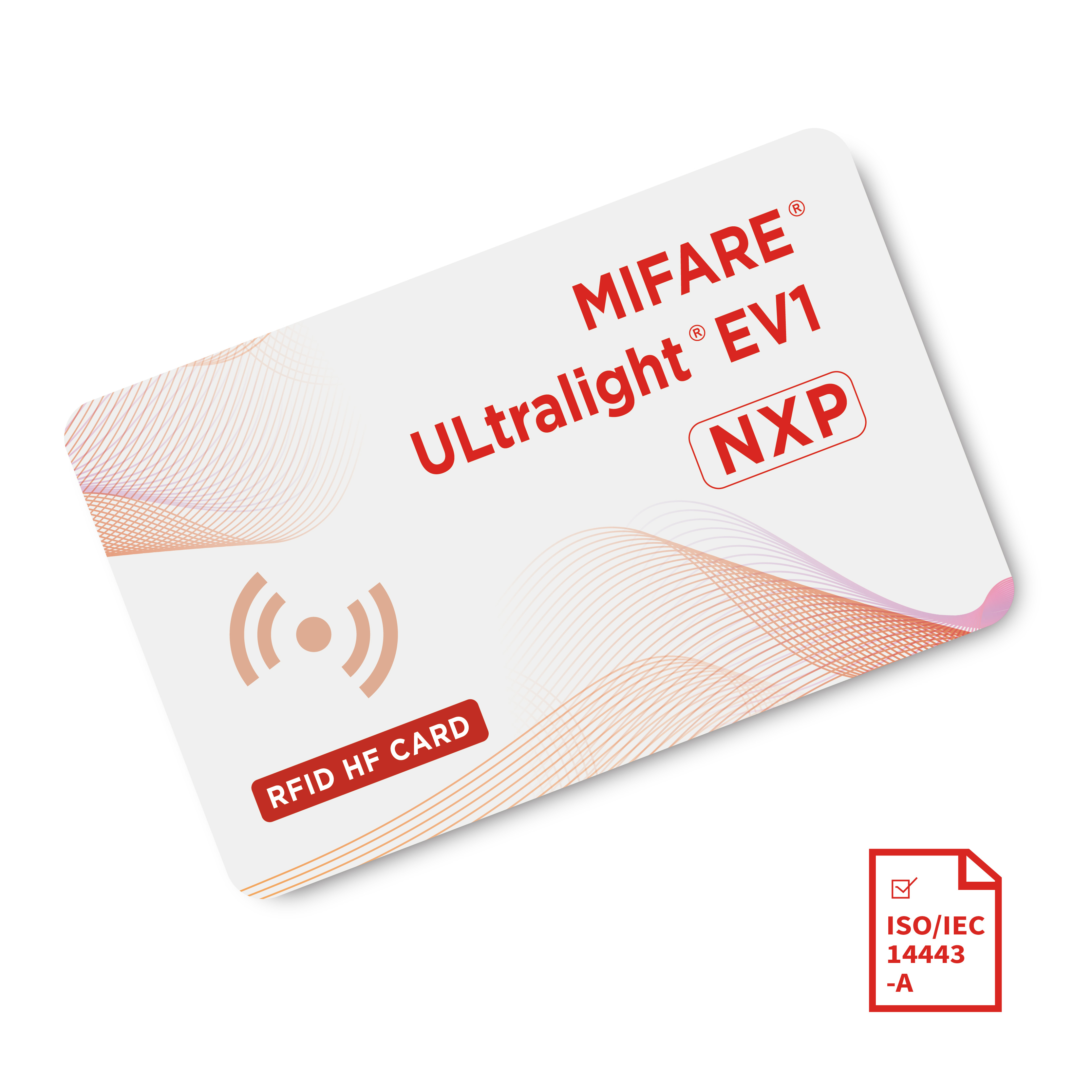 定制 RFID 卡 NXP MIFARE Ultralight®EV1